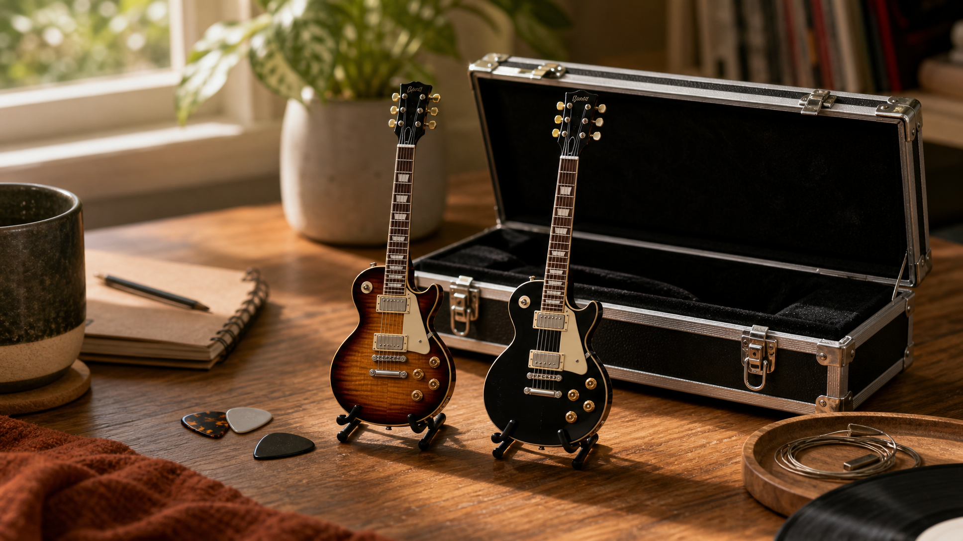 The Guitar on Your Wall vs. the Guitar in the Closet: How Collectible Mini Replicas Became a Real Category