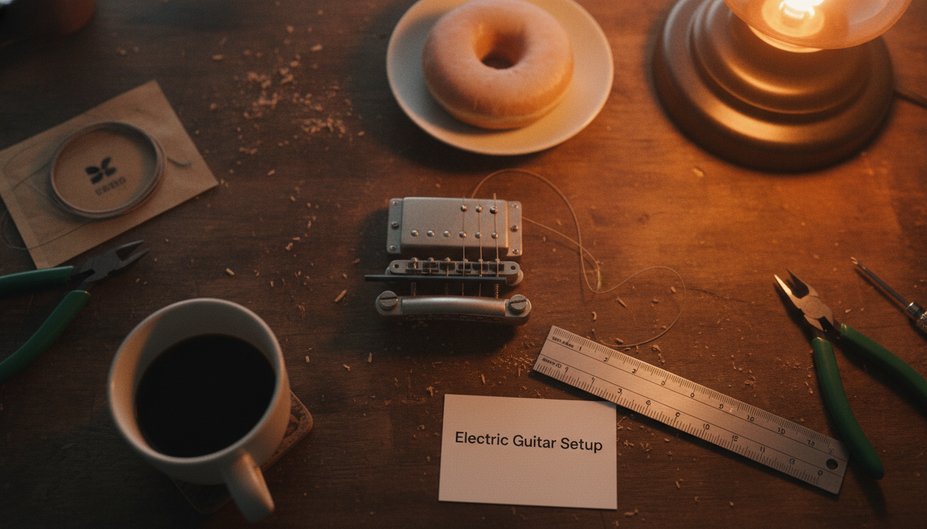 Electric Guitar Setup: What It Actually Includes, What It Costs, and When to Skip the Shop