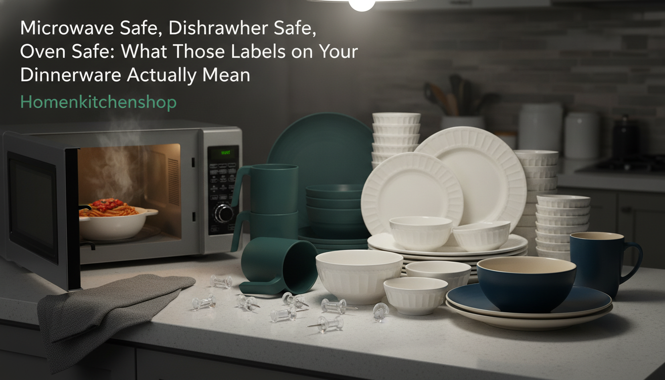 Microwave Safe, Dishwasher Safe, Oven Safe: What Those Labels on Your Dinnerware Actually Mean
