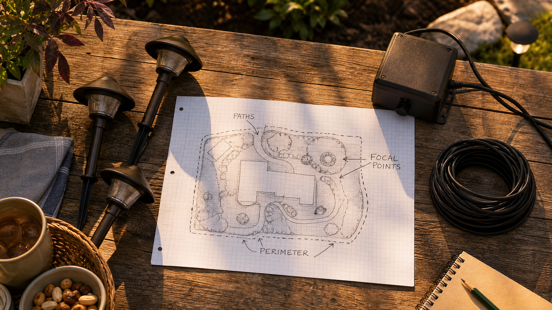 How to Plan Outdoor Landscape Lighting: A DIY Layout Guide That Actually Works