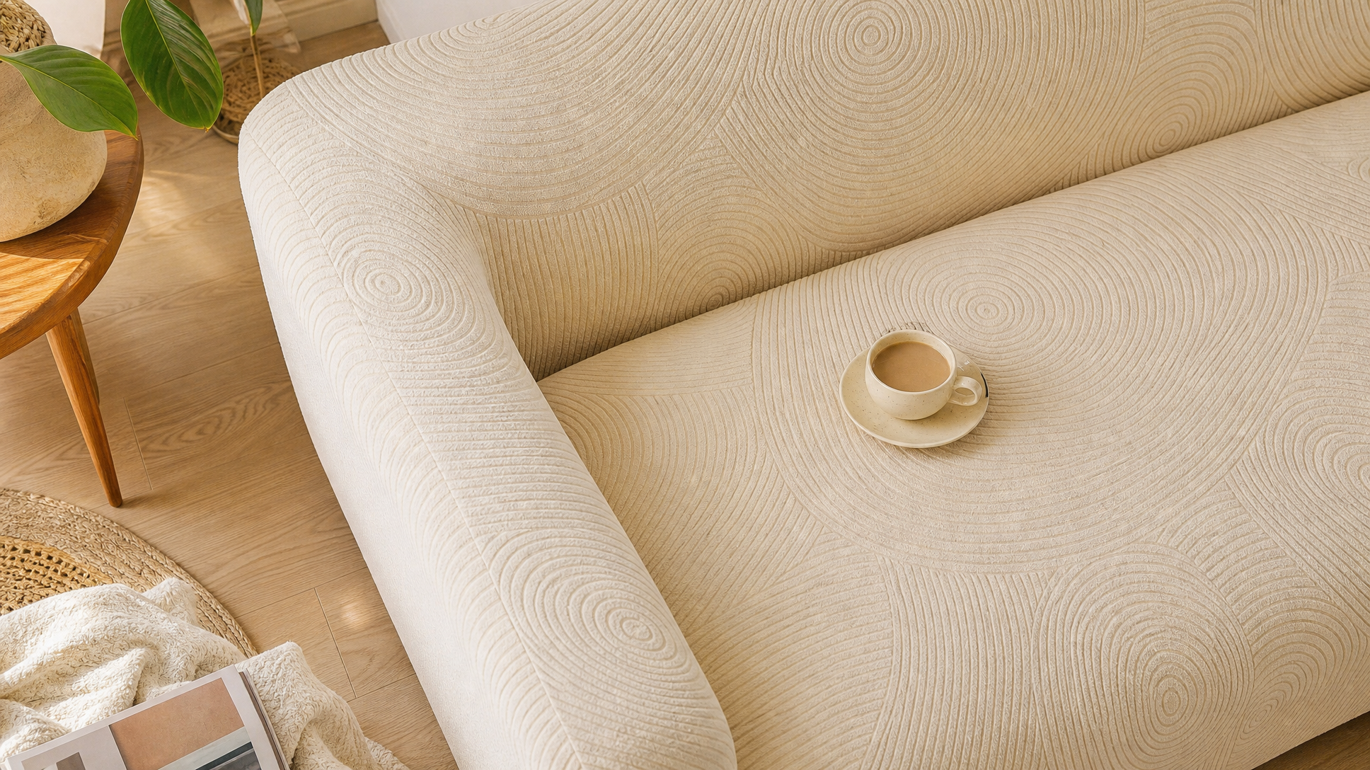 Modern Living Room, Modest Budget: How to Get a Pulled-Together Look Without Buying New Furniture