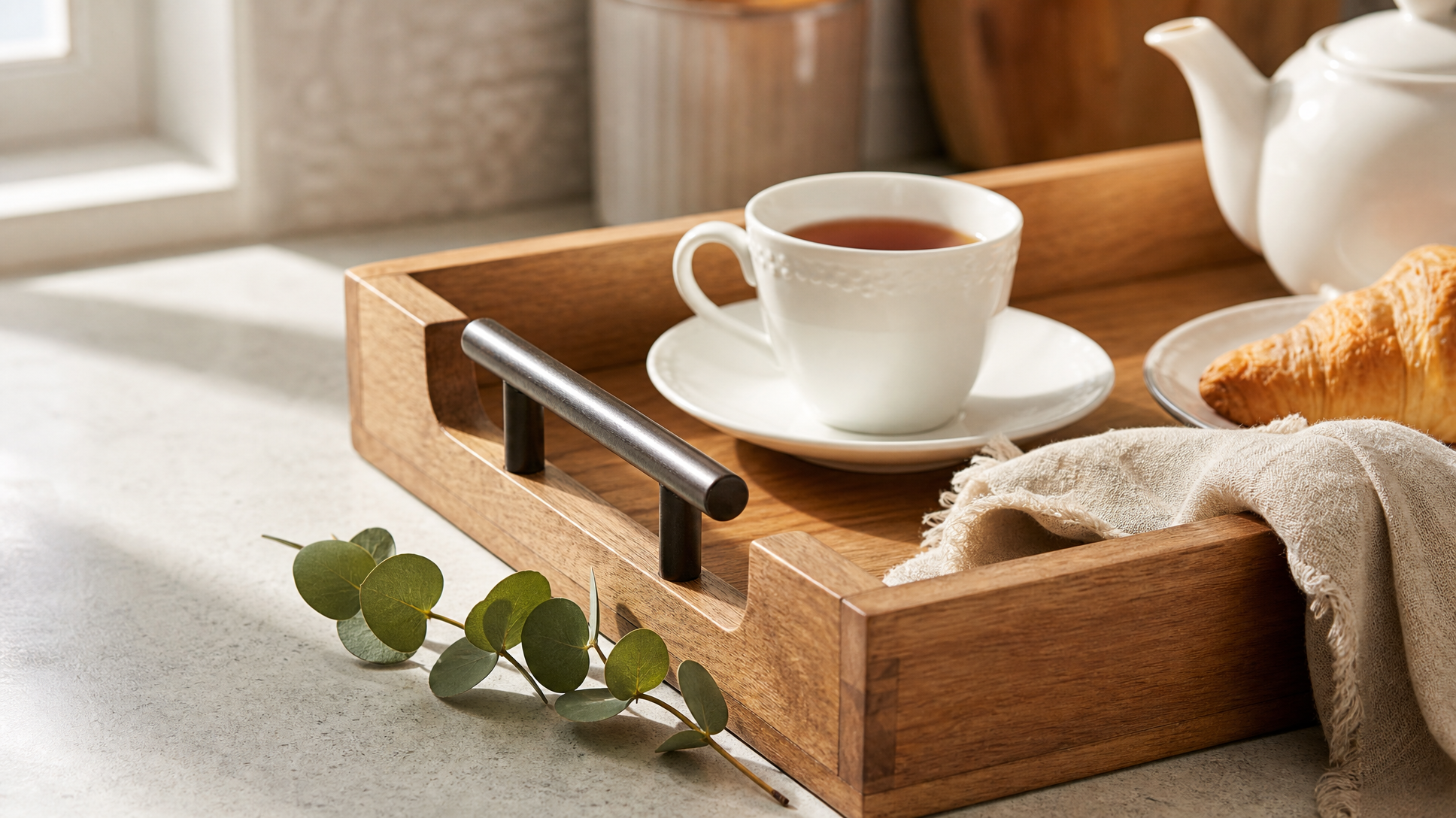 The Housewarming Gift That Actually Gets Used: Why a Handcrafted Wooden Serving Tray Beats Another Candle Set
