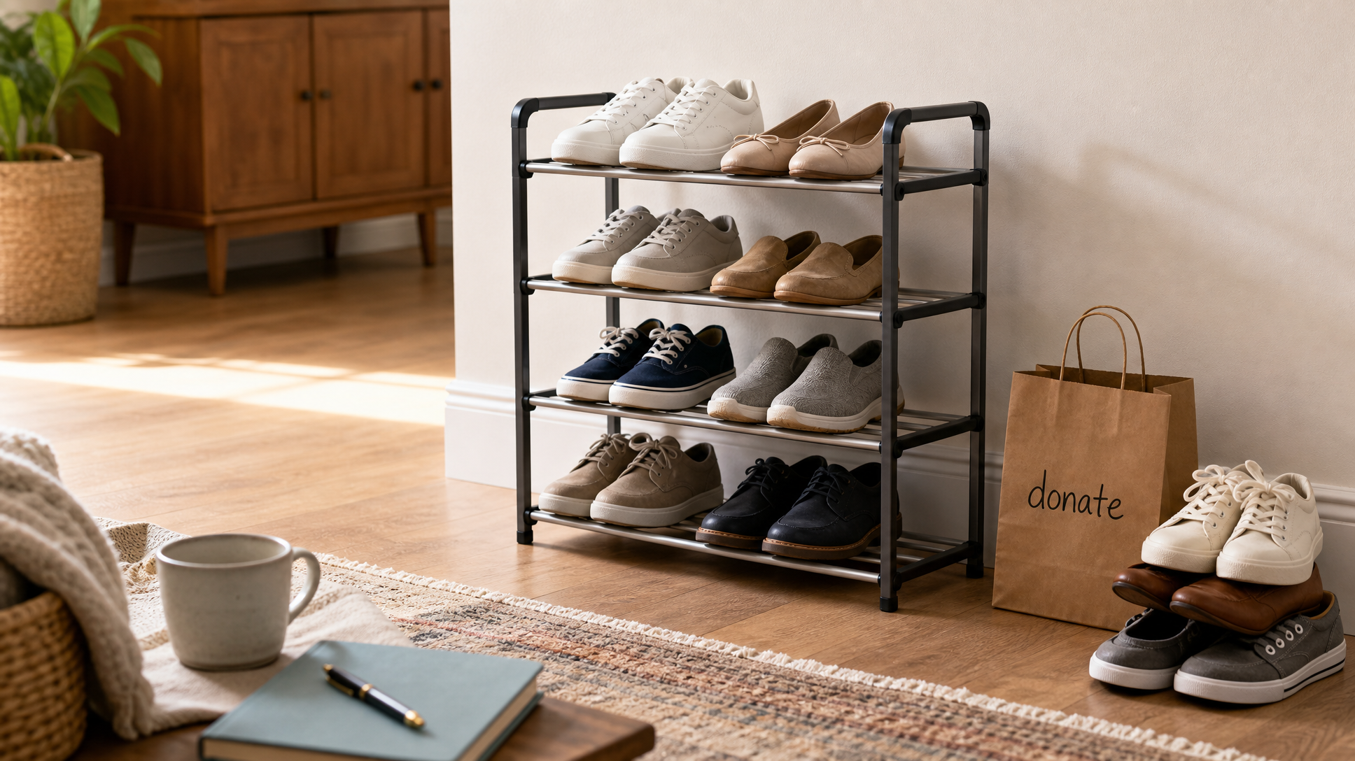 Decluttering Tips for Beginners at Home: Why Starting with What You Hang and Store on the Floor Works Better Than Starting with Drawers
